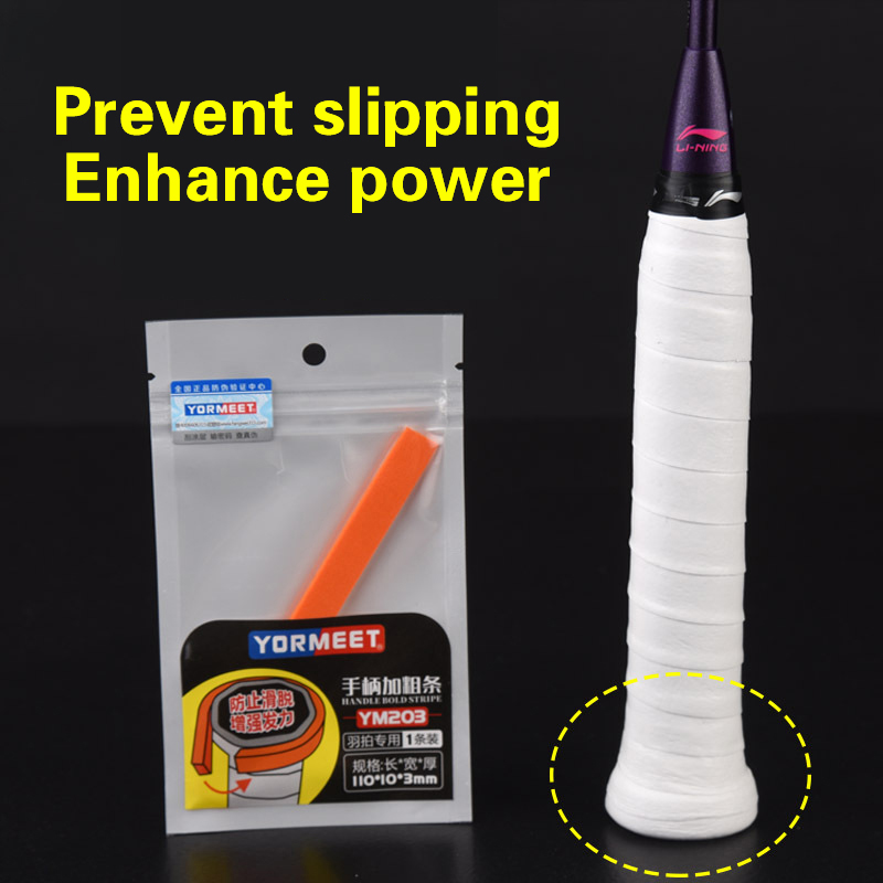 Badminton Grip Tape - Fita Adesiva Espessa para Raquete de