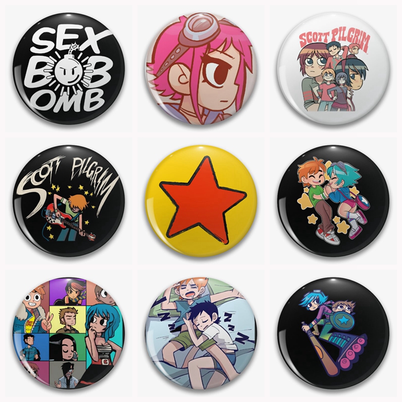 31 estilo anime scott pilgrim  - Badminton Meme avaliação e preço