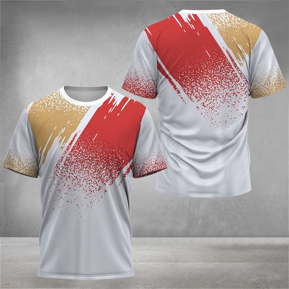 Camiseta Masculina Casual de T - Badminton Lovers avaliação e preço