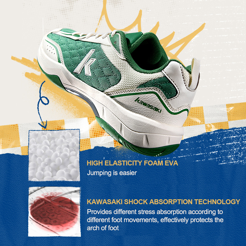 Kawasaki retro sapatos de badm - Badminton Hall avaliação e preço