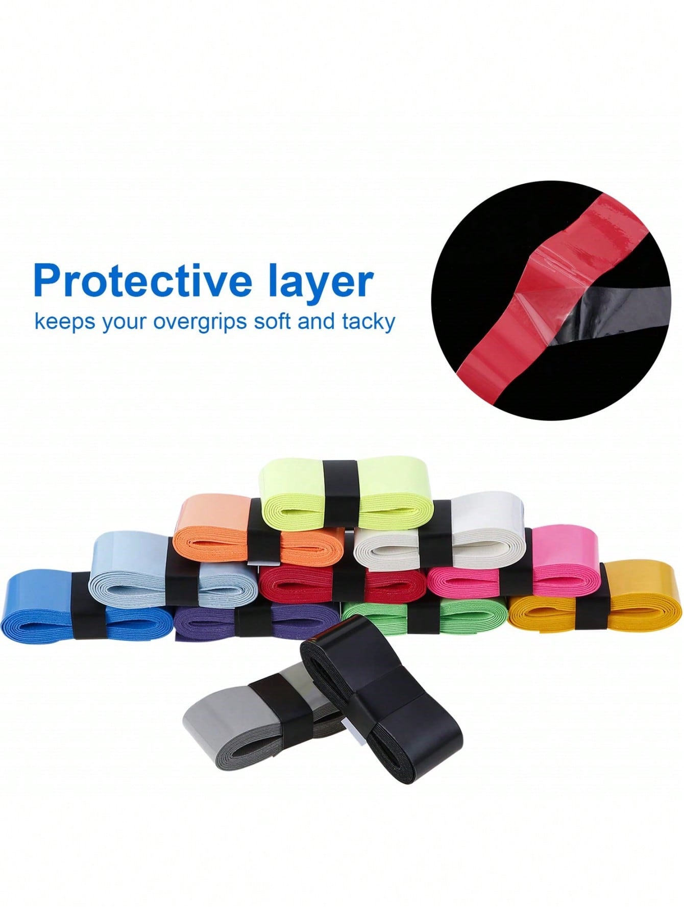 Fita de aderência PU para têni - Badminton Grip Tape avaliação e preço